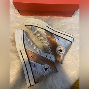Metallic converse